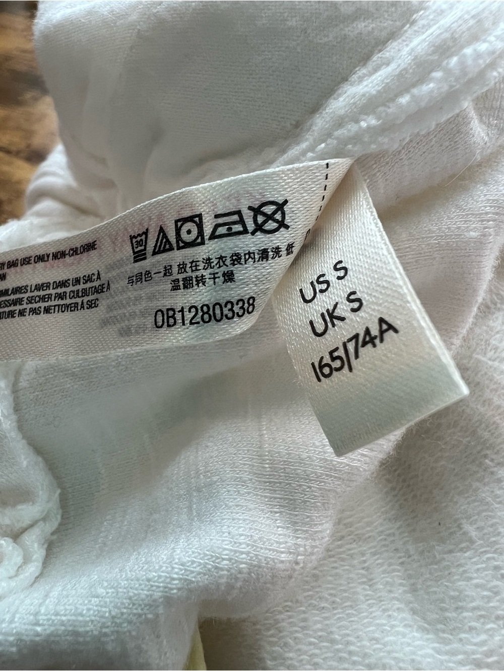 FP Movement Free People White Relaxed Lounge Pants Side Drawstring Pockets S - Picture 6 of 13